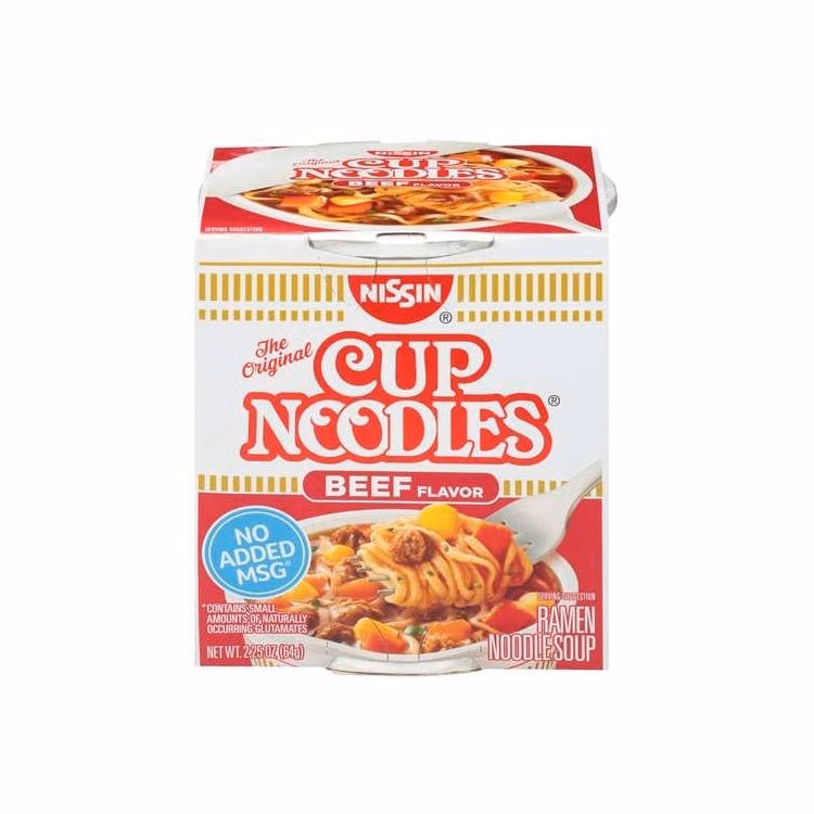 Beef Flavor Cup Noodles