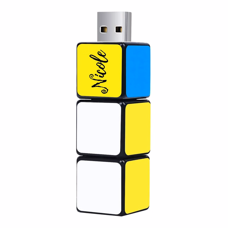 32GB Rotatable Cube USB Flash Drive