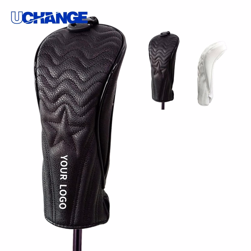 Durable Adjustable Golf Club Cover with Number Label