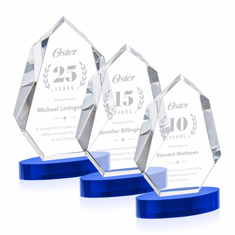 Norwood Award on Alberton Base - Blue