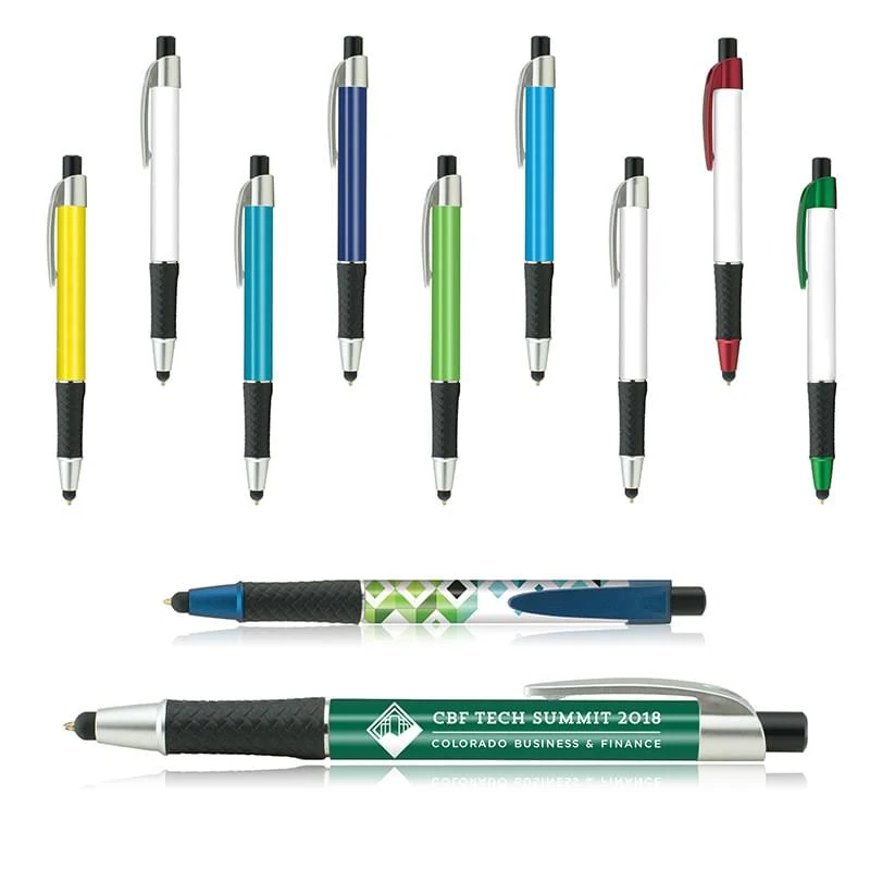 Elite Metallic w/ Stylus - Digital Full Color Wrap Pen 1