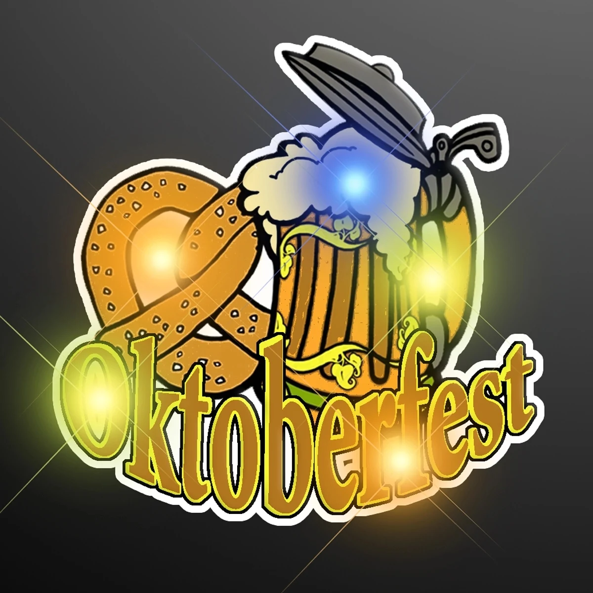 Oktoberfest Flashing Pin 1