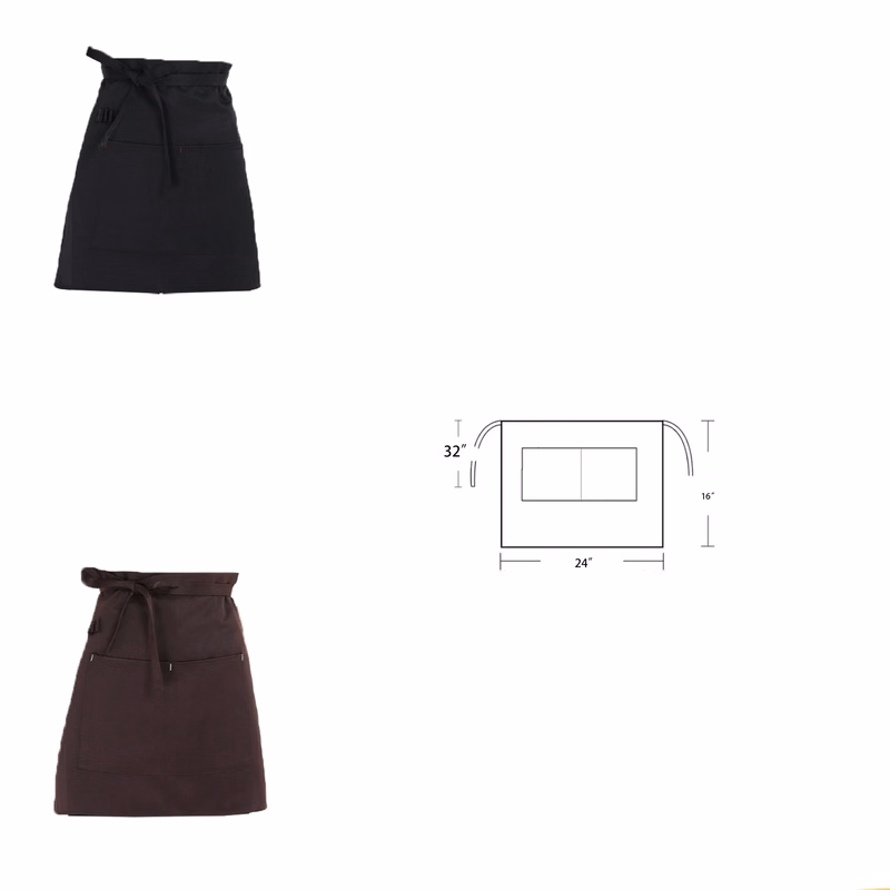 Apron&Pocket Handy Service Half Waist