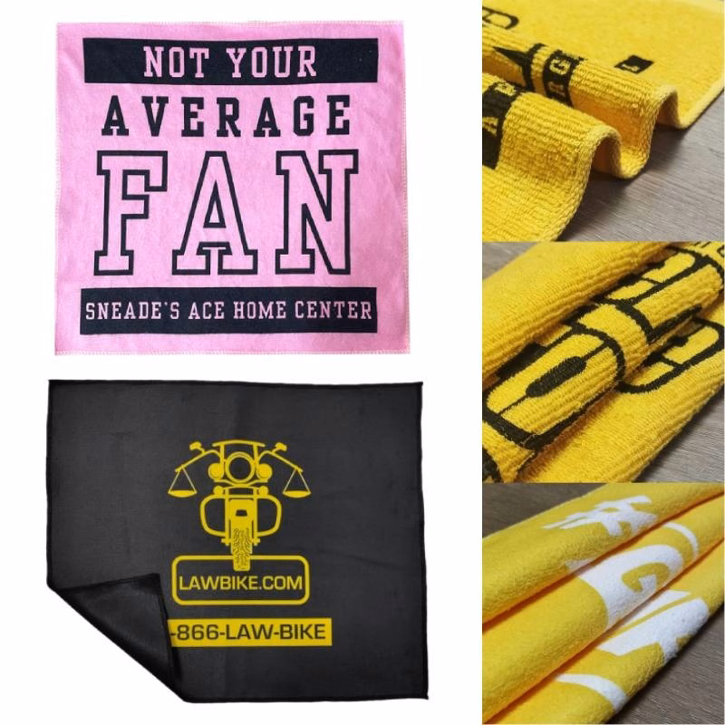 Full Color Sublimated Rally Towel 15" x 18"