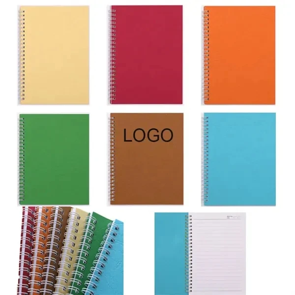 Custom A5 Spiral Notebook 50 Sheets — Professional Lined Journal Giveaway 1