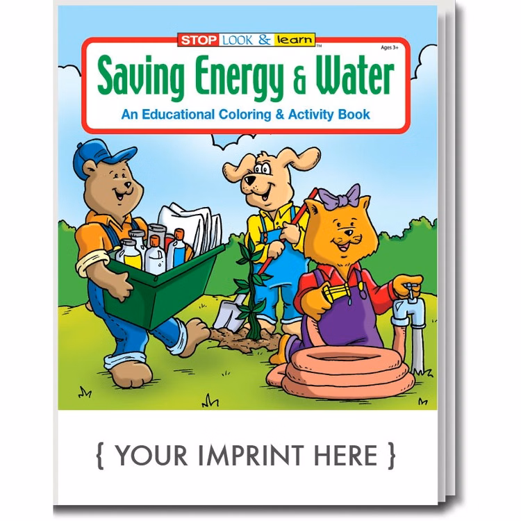 COLORING BOOK - Saving Energy and Water Coloring & Activity Book
