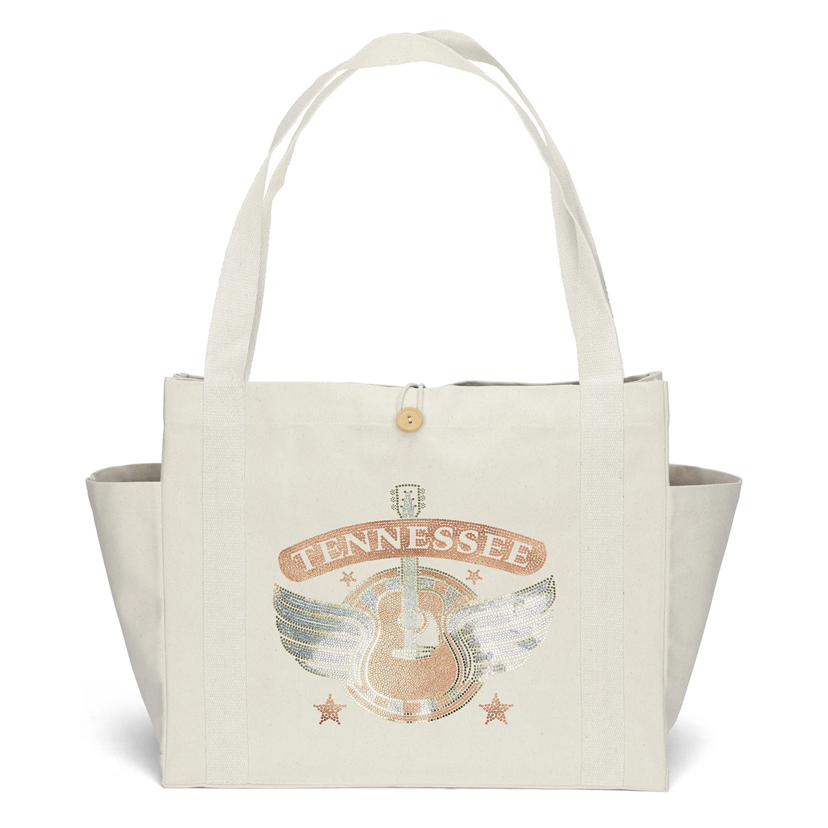 Sandford™- Deluxe Canvas Tote - Sparkle 1
