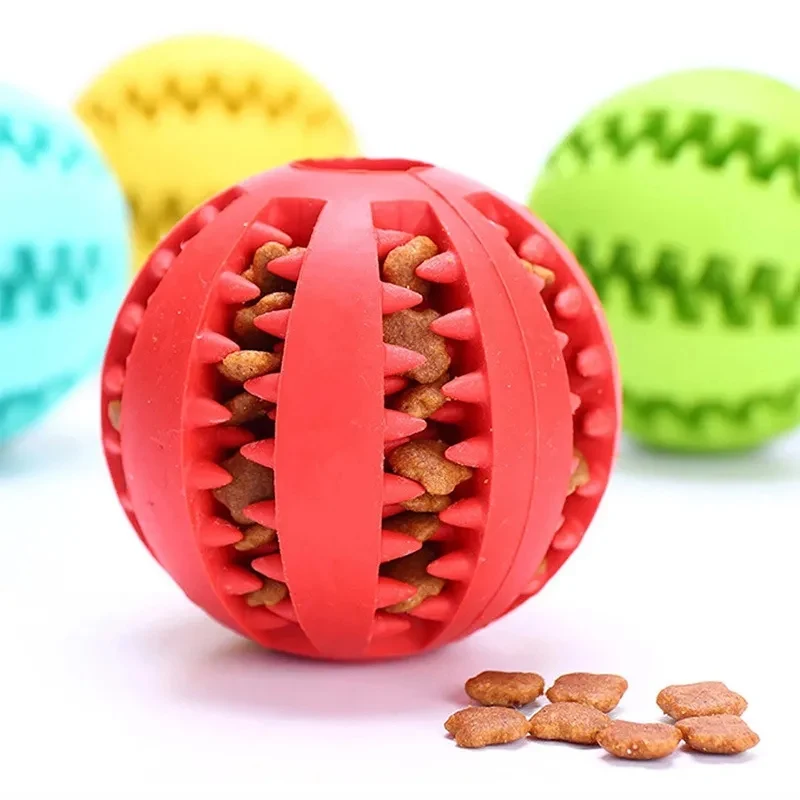 Pets chew rubber toy balls 1