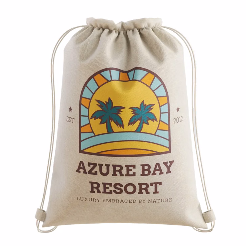 Custom Cotton Drawstring Bag