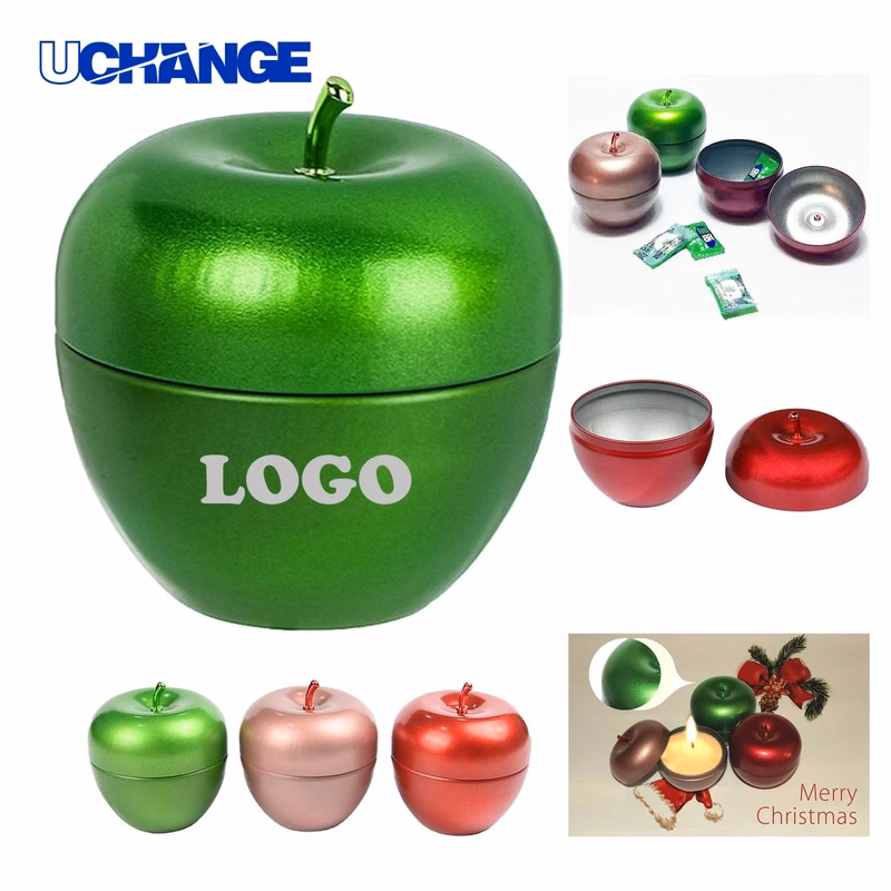 Metal Fruit-Shaped Candy Box