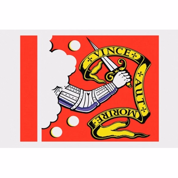 Special Historical Stick Flag - Bedford