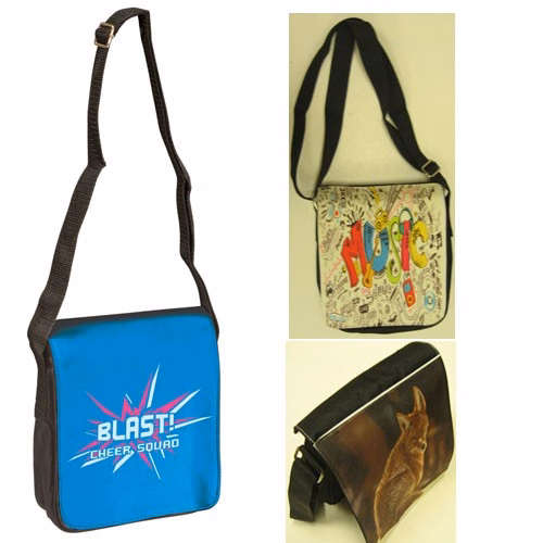 Black Canvas Shoulder Bag