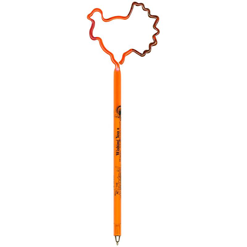 Turkey Multi-Color Inkbend Standard, Bent Pen