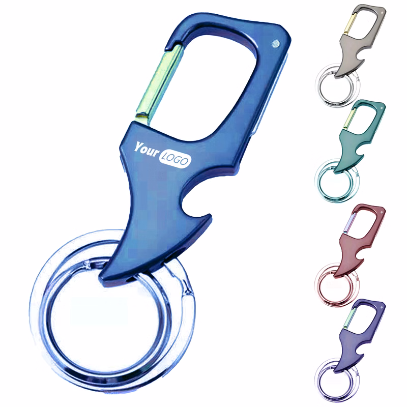 Stainless Steel Versatile Multifunctional Keychain With Bottle Opener And Knife
