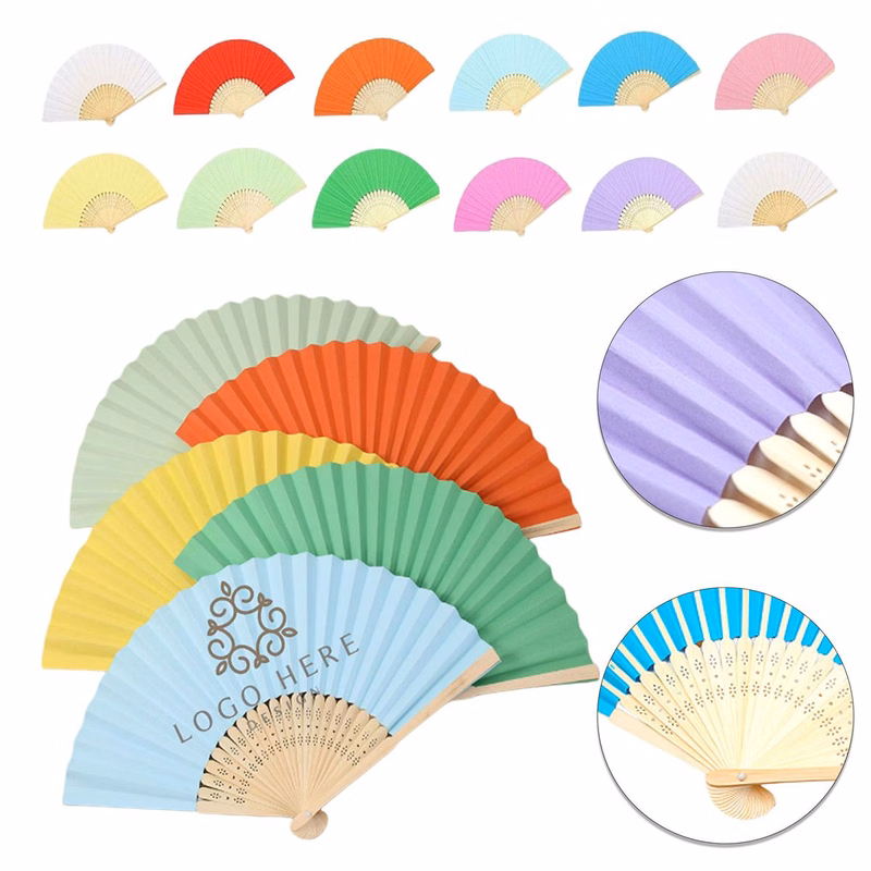 Colorful Paper Fan
