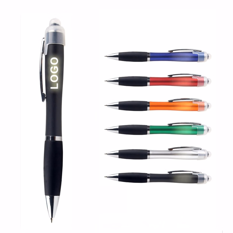 Light-Up Logo Stylus Pen 3 In 1