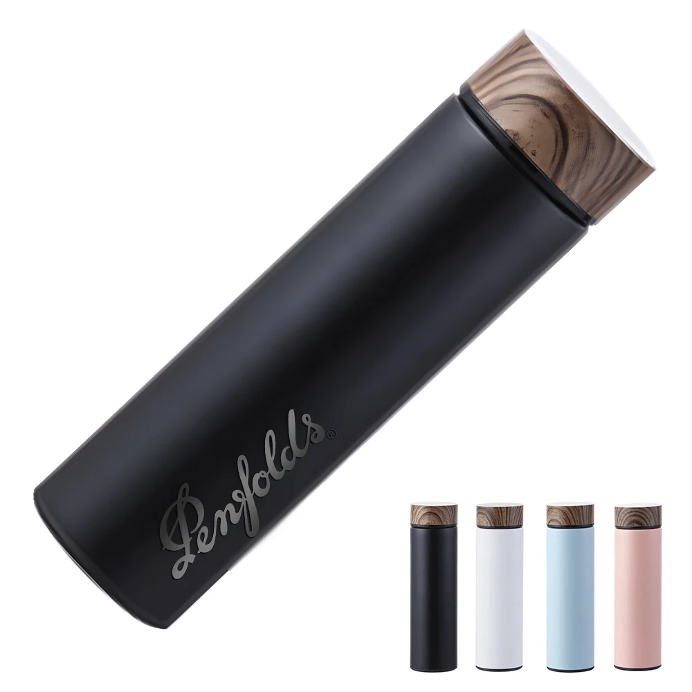 WoodTop Slim Thermal Bottle 1