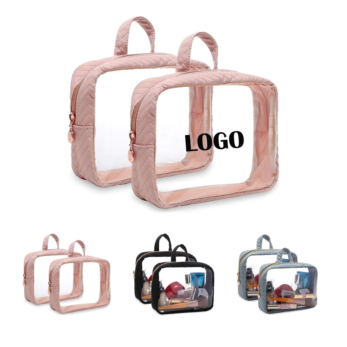 Toiletry Bag With Handle Strap 1