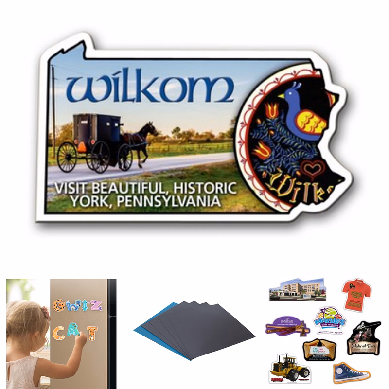 Custom Flat Flexible Magnet