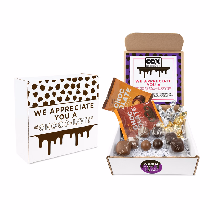 We Appreciate You a Choco-Lot Chocolate Mailer
