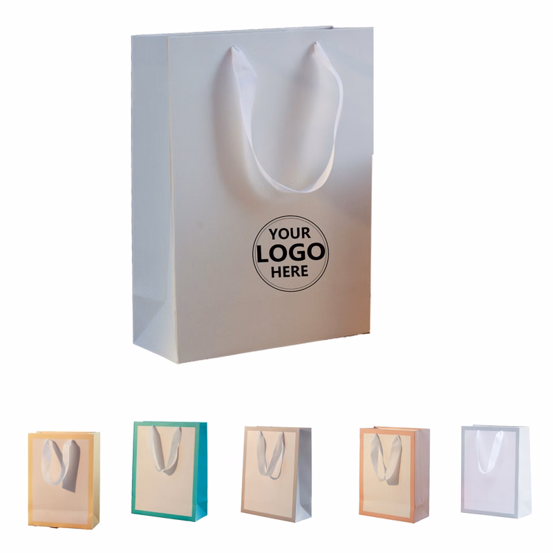 White Card Shopping Tote