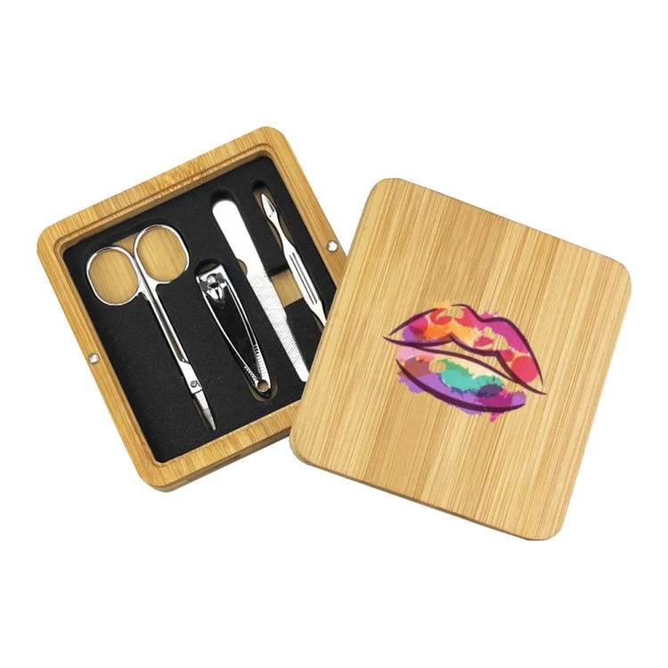 Mulla Bamboo Manicure Set 1