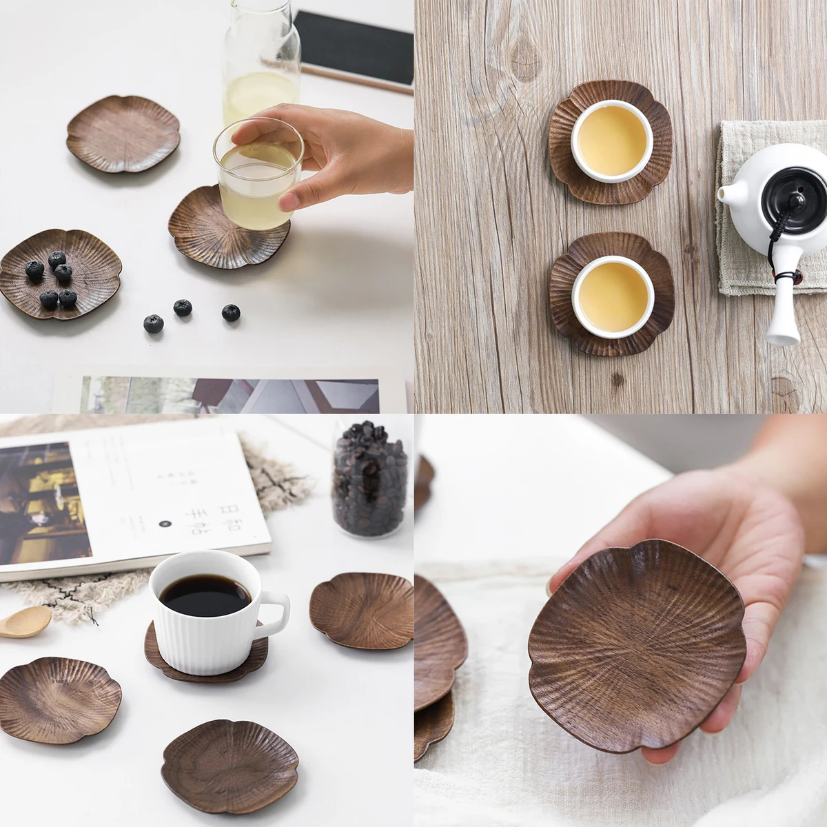 Dinner Plates Wooden Teacup Pad 1