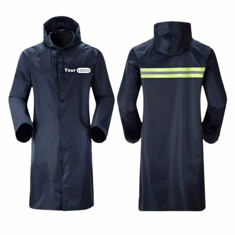 Custom Imprint Full Coverage Rain Poncho for Cycling