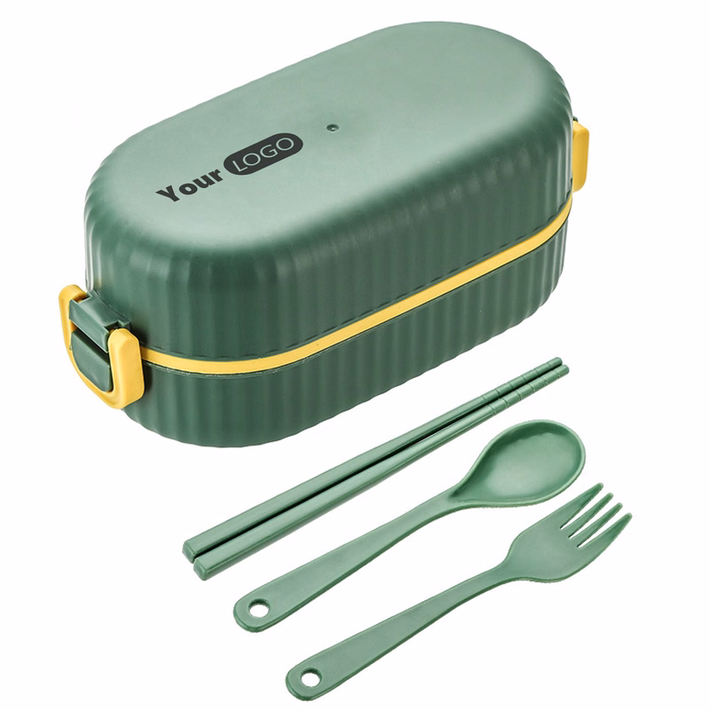 Plastic Student Layered Separation Of Food And Meal Boxes