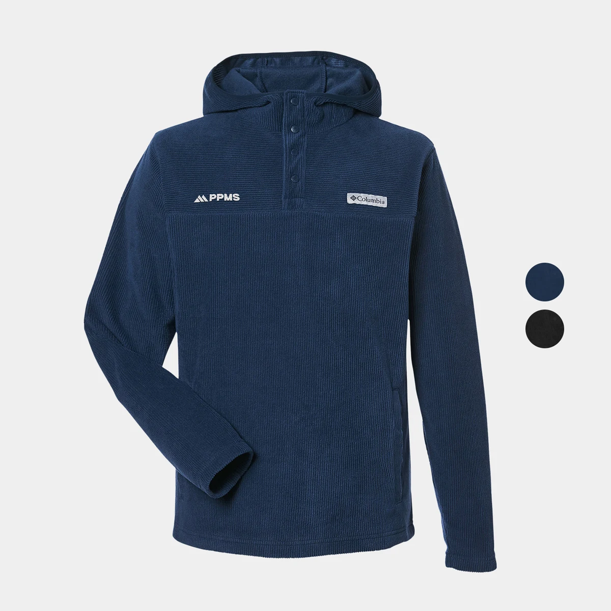 Columbia Men's Steens Mountain Half-Snap Hooded Jacket 1