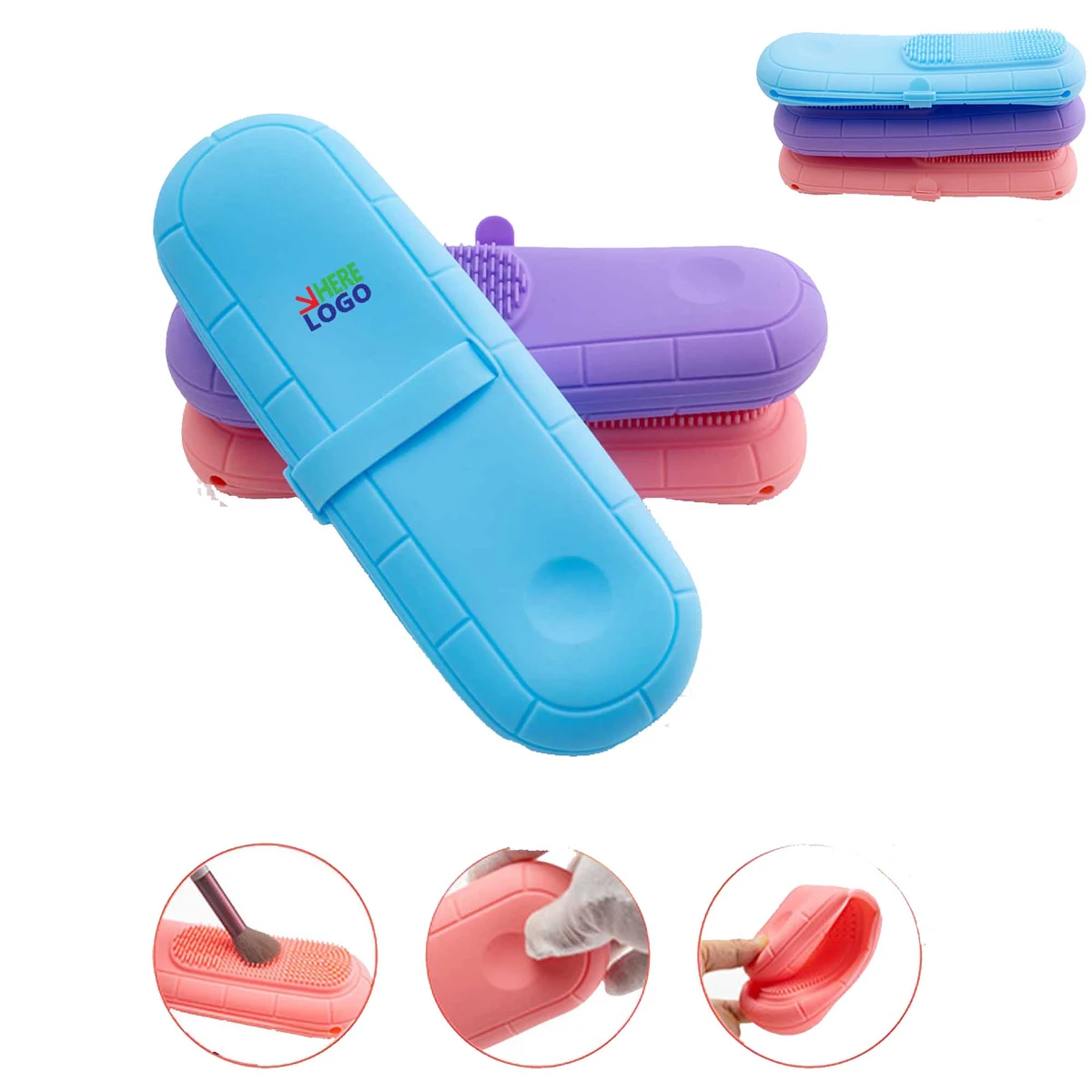 Cosmetic Brush Cleaning Bag 1