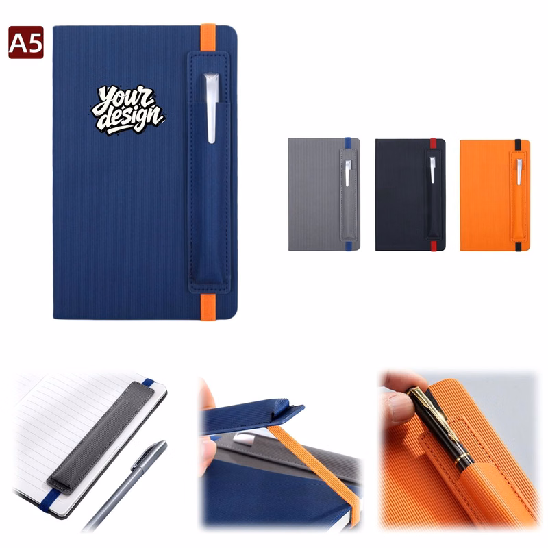 A5 Leather Journal With Pen Loop