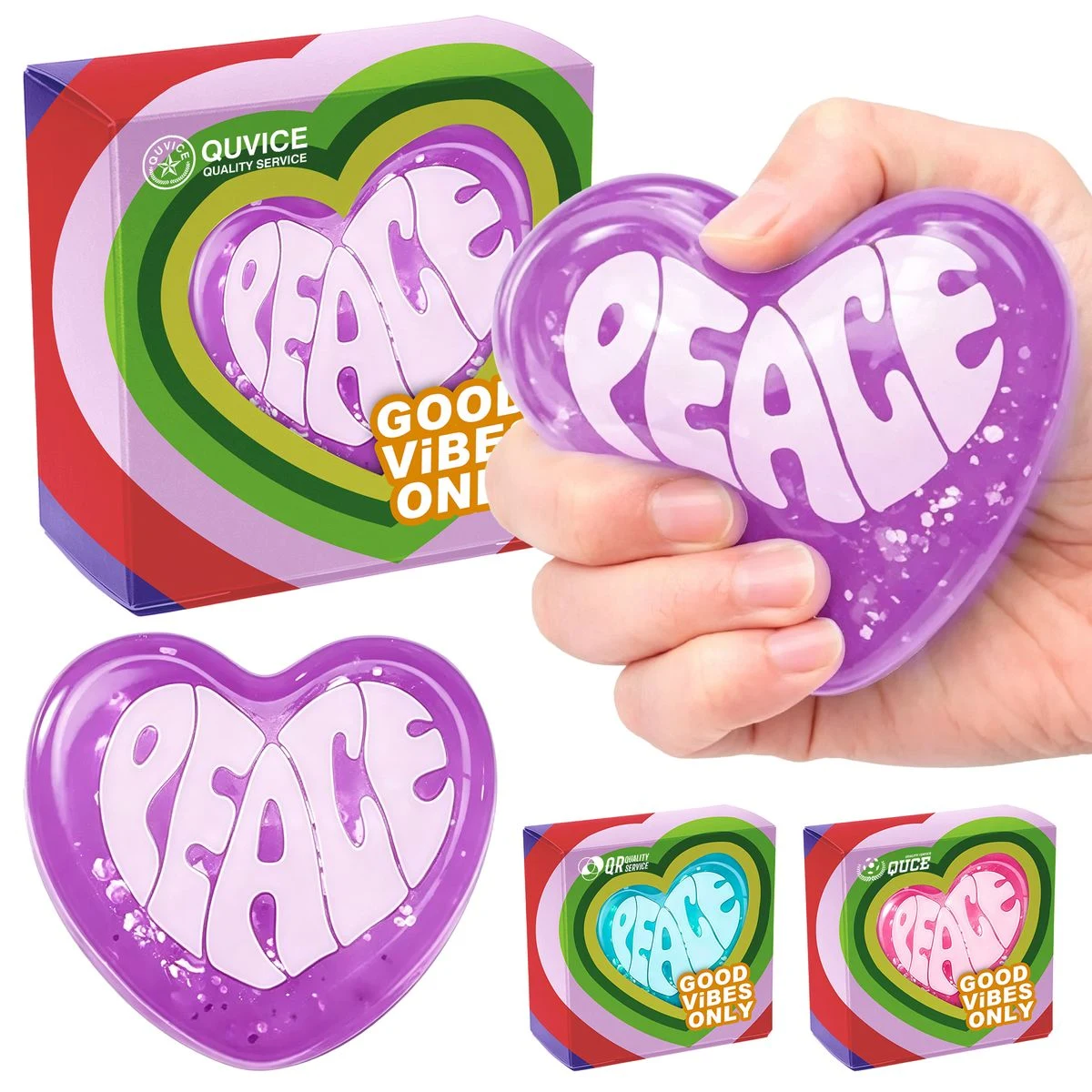 Heart Shape Stress Relief Squeeze Toy 1