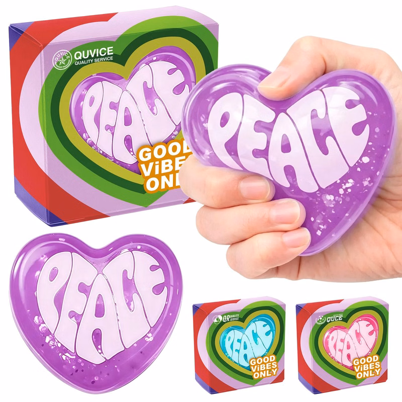 Heart Shape Stress Relief Squeeze Toy