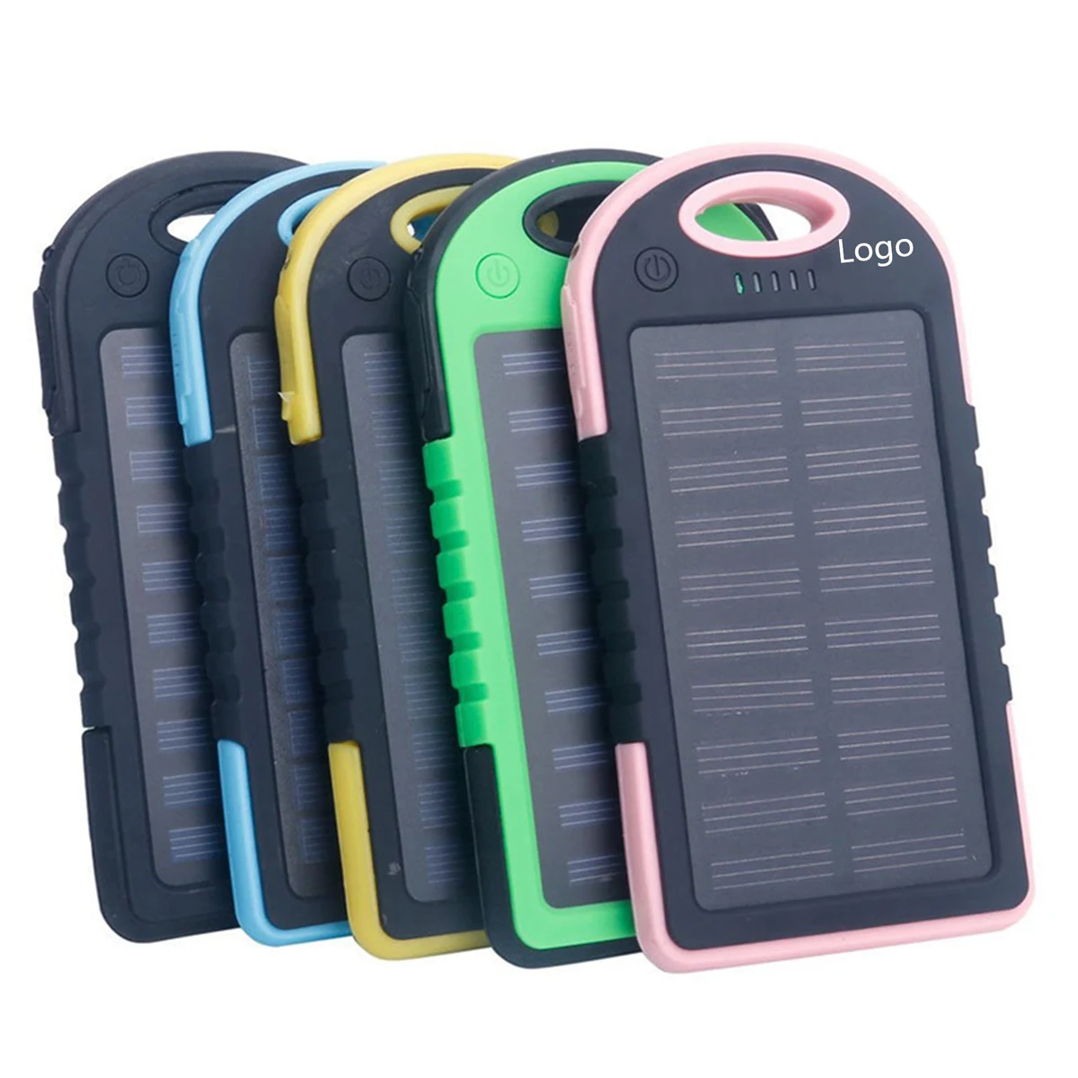 Dual USB Waterproof Solar Power Bank 1