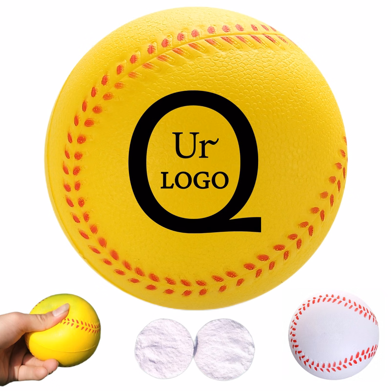 2.7 Inch Baseball Foam Squeeze Balls For Stress Reliver