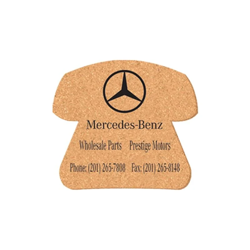 Coaster - 4.5"X5" Phone Shape Cork Coasters 1