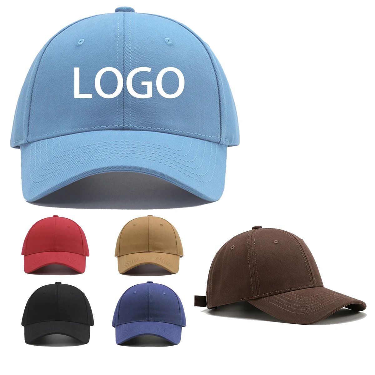 Cotton Simple Style Baseball Cap 1