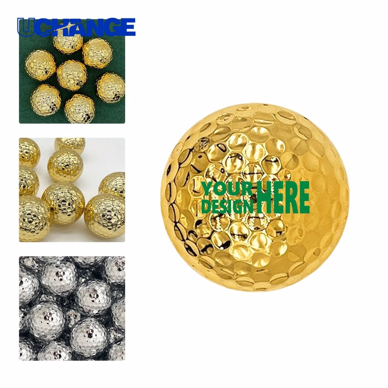 Gold Plated Golf Ball for Display