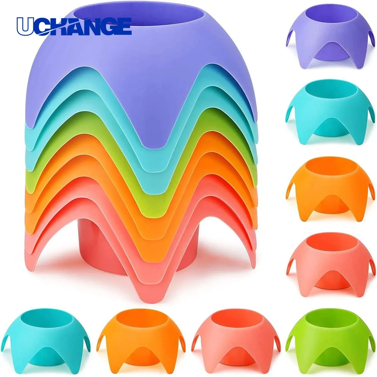 Beach Drink Cup Holder Sand Coasters for Outdoor & Coastal Events 1