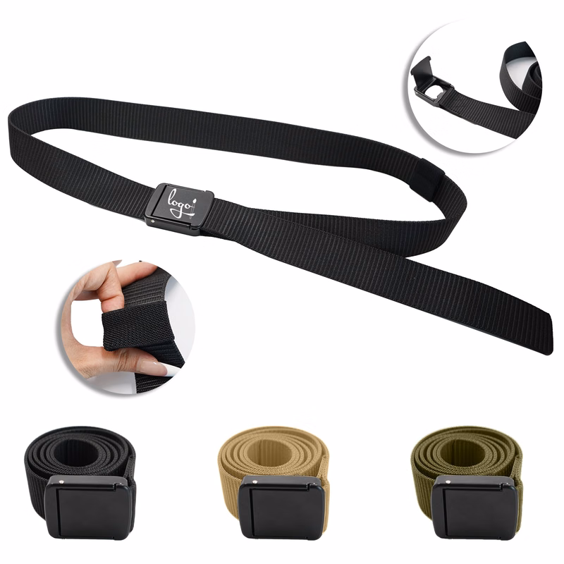 Nylon Tactical Belt With Zinc Alloy Buckle