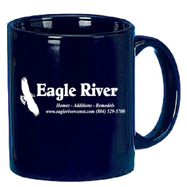 11 oz Cobalt C-Handle Mug 1