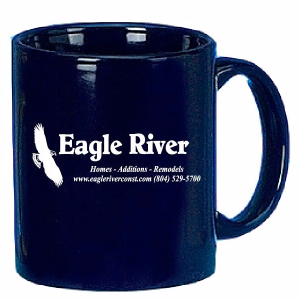 11 oz Cobalt C-Handle Mug