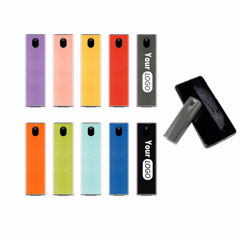 MOQ 100pcs Reusable Screen Cleaner Spray Set