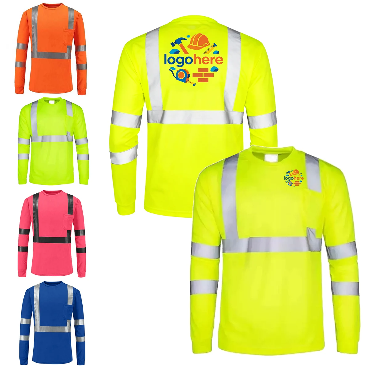 Premium Custom Hi Vis Safety Vest Shirt 1