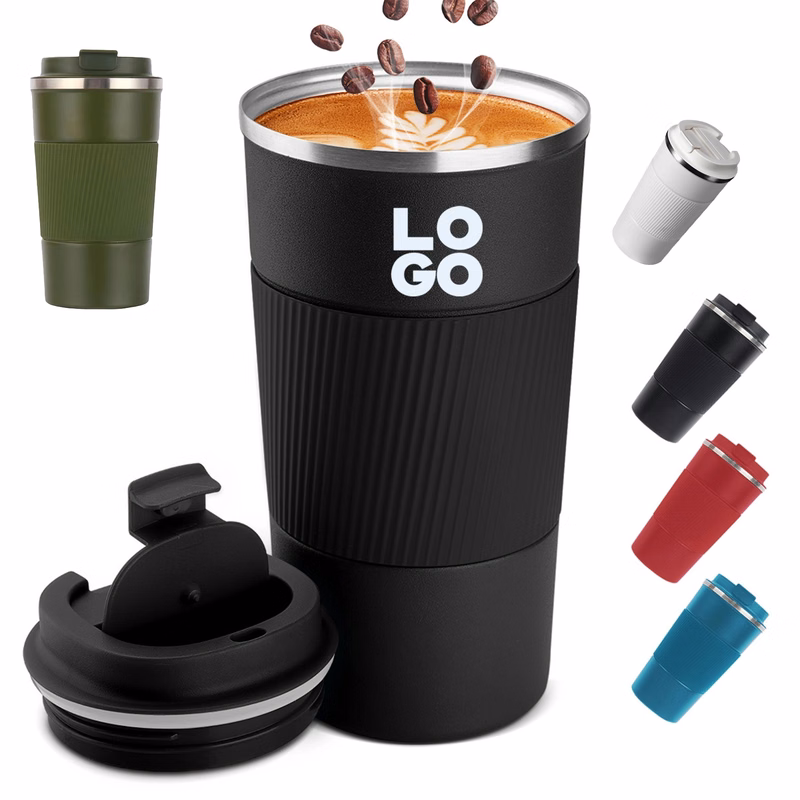 12 Oz Vacuum Insulated Mug With Silicone Sleeve