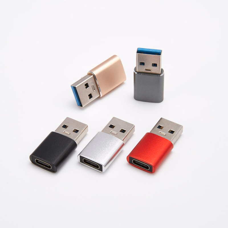 Type C Female to USB A Male Charger Connector Adapter