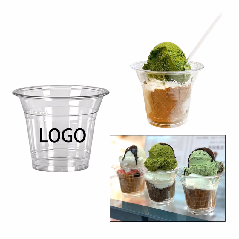 Disposable Transparent Ice Cream Ball Container