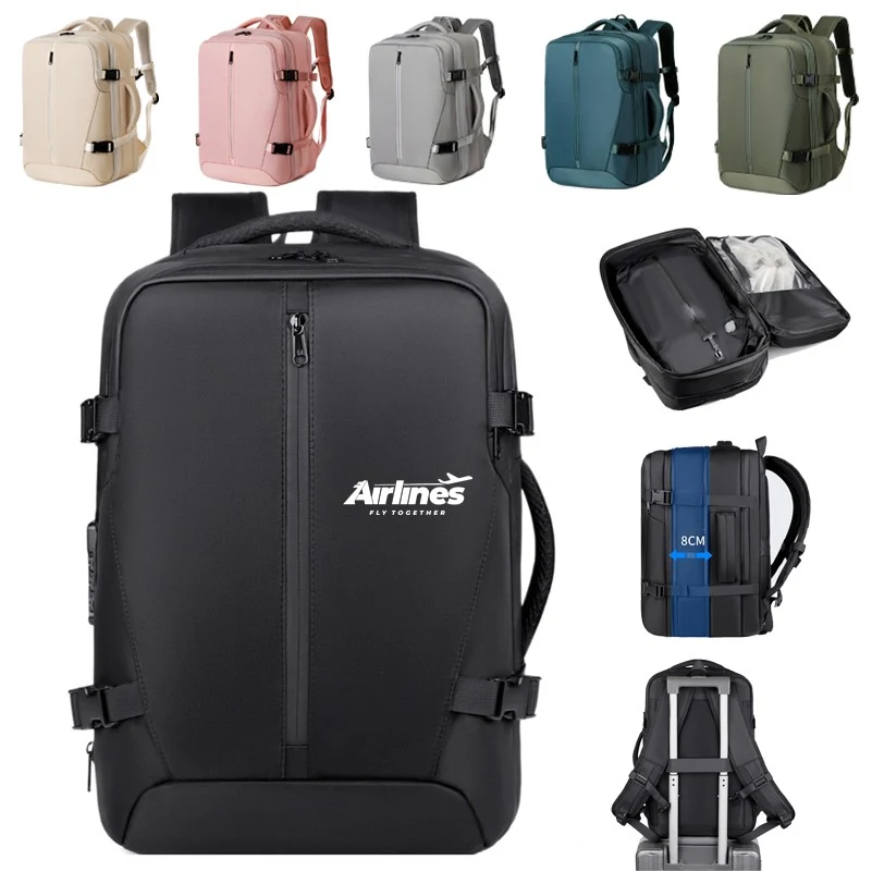 Expandable Waterproof Anti-theft Duffle Travel Backpack 1