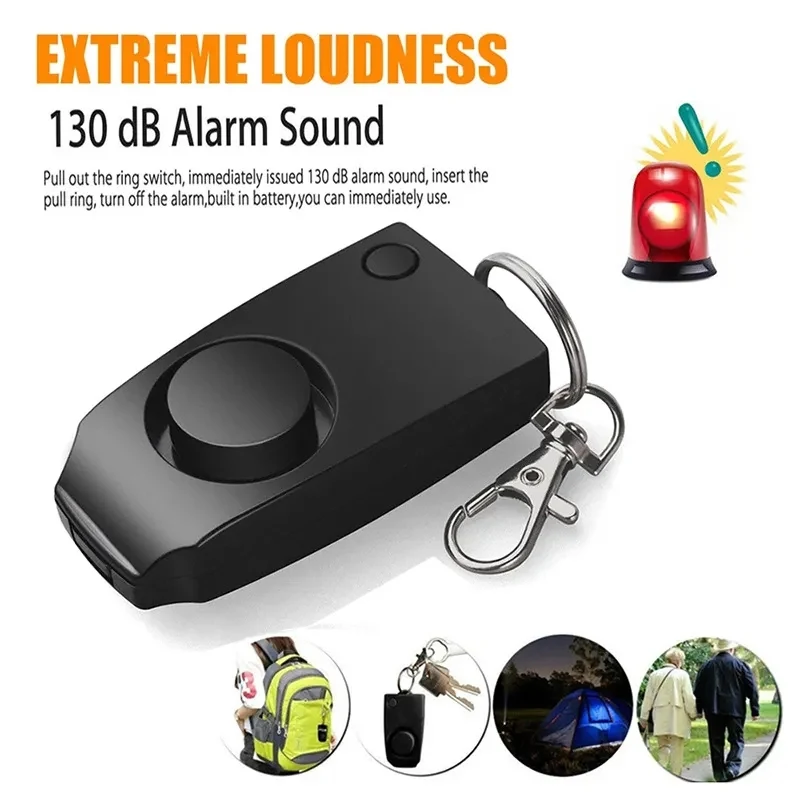 Square Alarm Key Chain 1